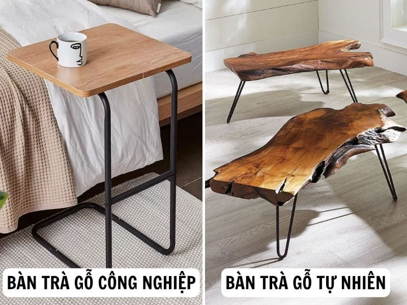 nhược điểm của bàn trà gỗ mdf