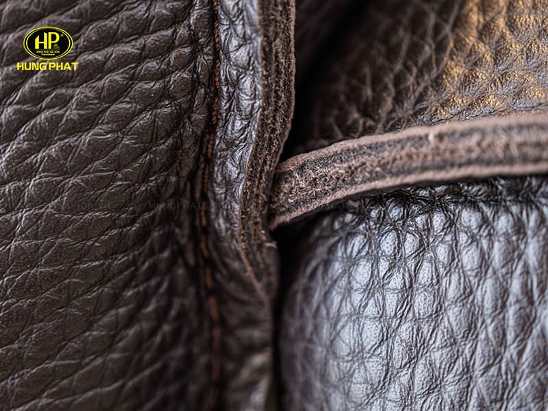 bộ sofa da lmd-01 được hoàn thiện tỉ mỉ chắc chắn