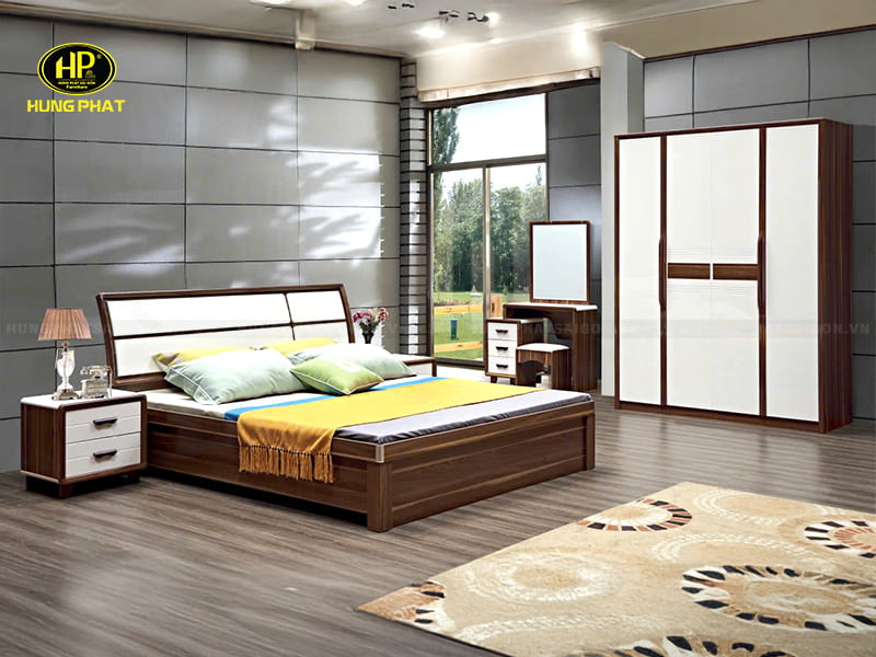 combo nội thất phòng ngủ nhỏ tp-1954