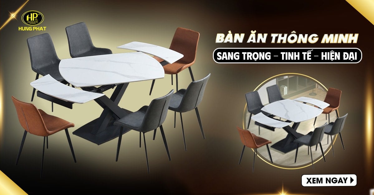 danh mục bàn ăn thông minh