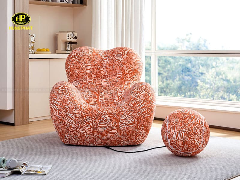 ghế lười cj-3-3 không khung đúc liền khối