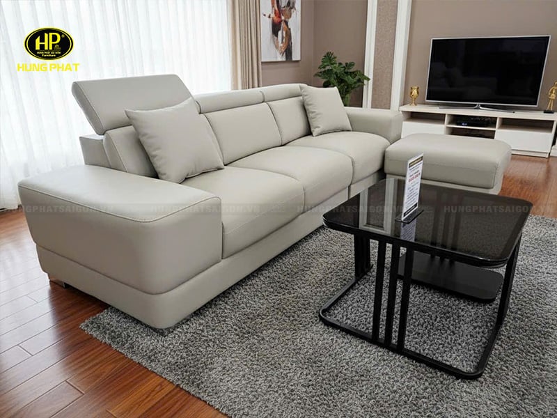 ghế sofa băng da nappa h-423
