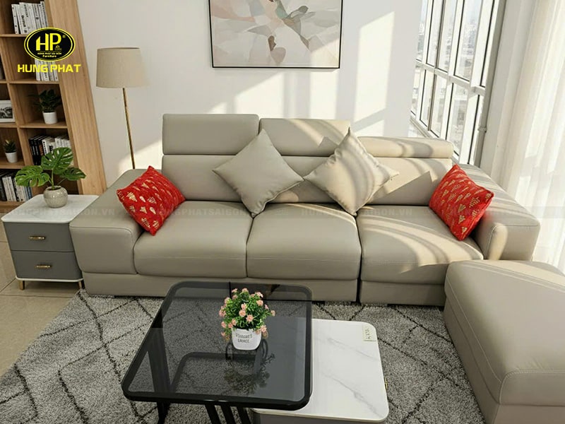 ghế sofa da công nghiệp nappa h-423