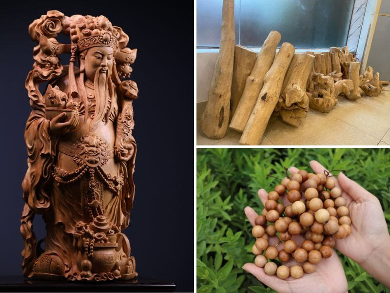 gỗ đàn hương ấn độ