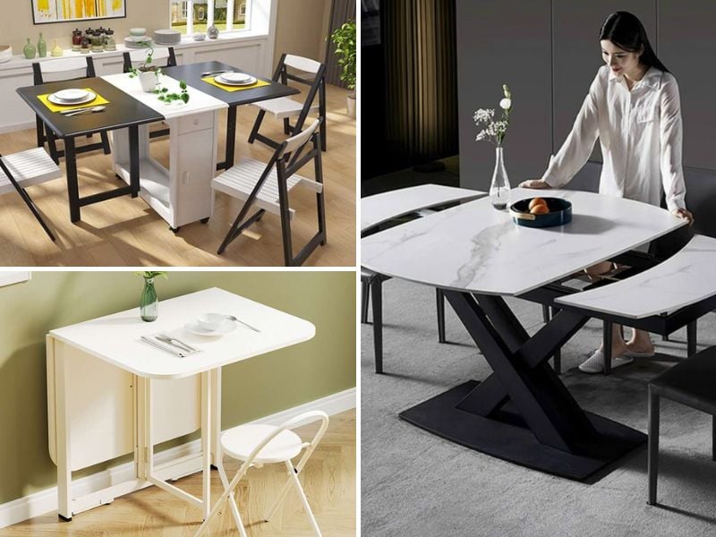 kinh nghiệm lựa chọn bàn ăn thông minh