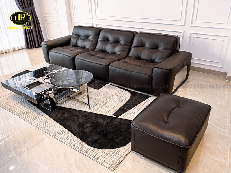 sofa da bò thượng hạng lmd-01