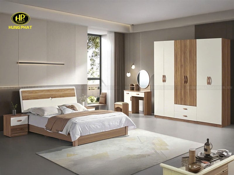 trọn bộ nội thất phòng ngủ tp-3013