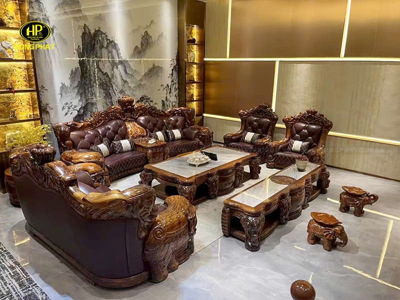 trọn bồ sofa tân cổ điển hoàng gia sf-920