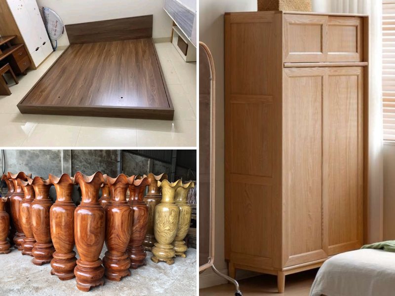 ứng dụng của gỗ trong nội thất