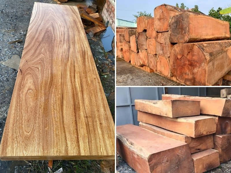 giá gỗ gõ đỏ bao nhiêu 1m2