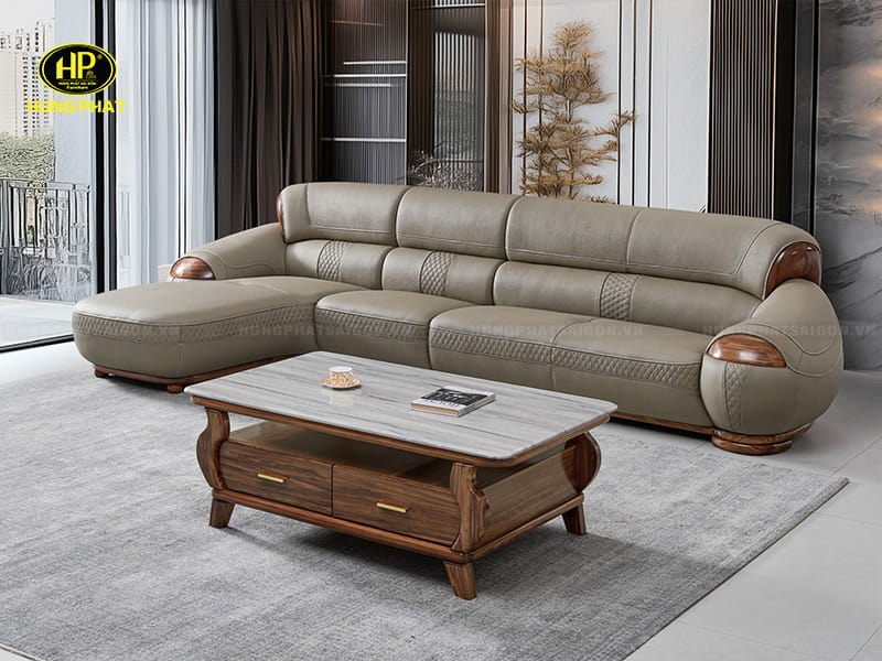 sofa gỗ mun cao cấp wj-182