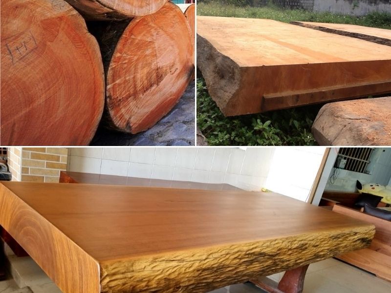 yếu tố nguồn gốc quyết định giá gõ đỏ