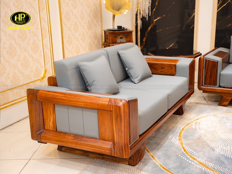 băng 2 bộ sofa gỗ hương xám hh-105