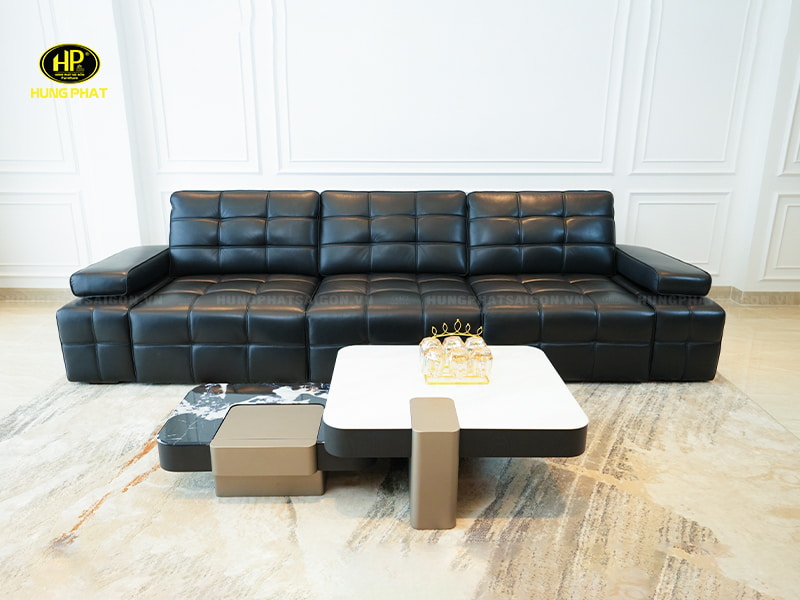 sofa da bò chỉnh điện thư giãn f-005