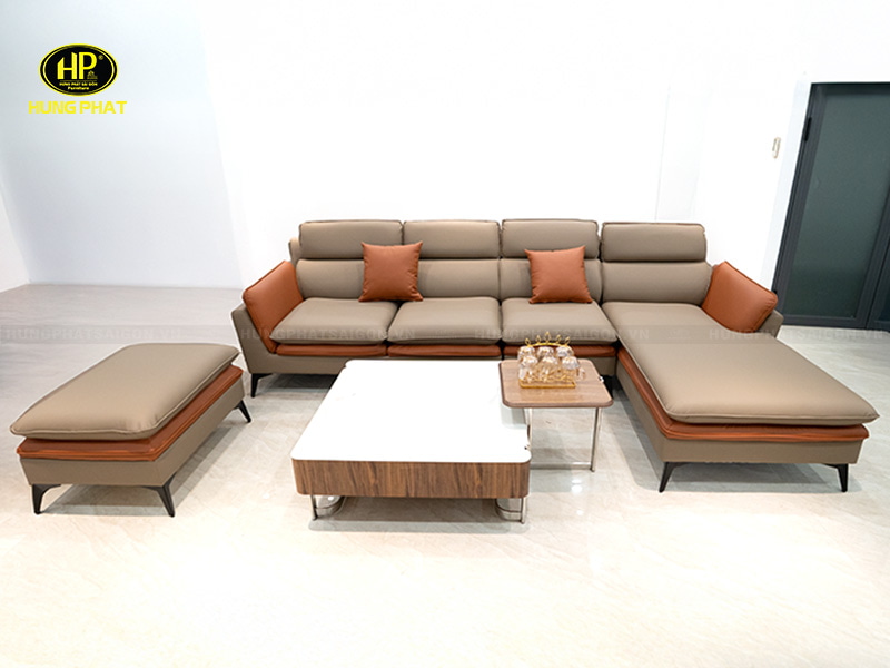 ghế sofa da chống trầy lau mực bút bi hd-116p