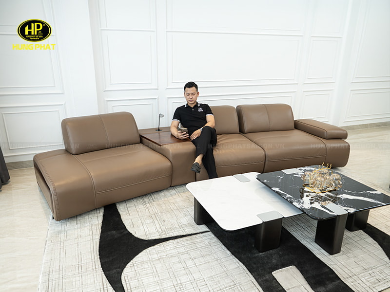 sofa vero 2331 có bàn trà ở giữa