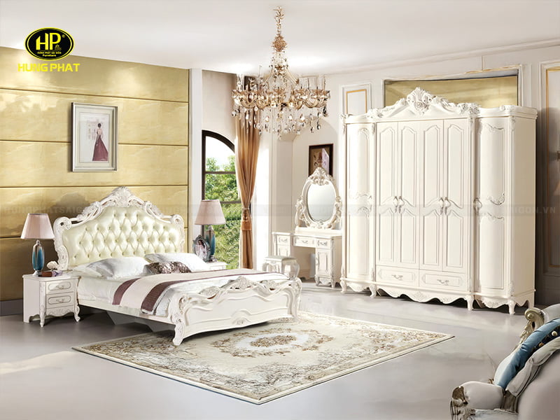 trọn bộ nội thất phòng ngủ nhập khẩu tp-911