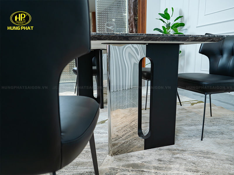 chân bàn ăn hy6912 thép không gỉ