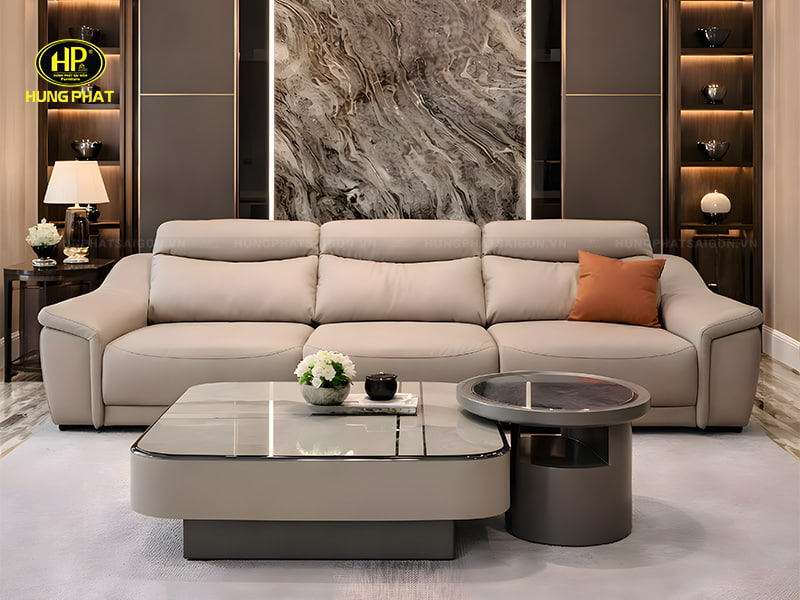 ghế sofa băng bọc da hàn quốc hd-108