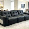 ghế sofa băng dài bọc da bò thật 7013