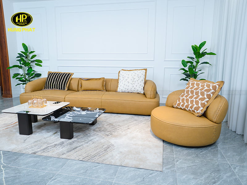 ghế sofa da dày ls96122q