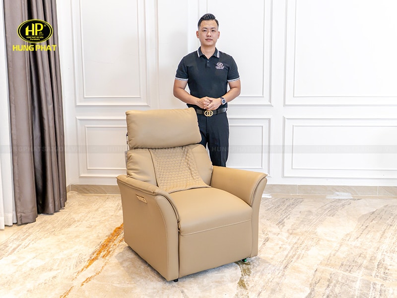 ghế thư giãn điện massage đa chức năng 862