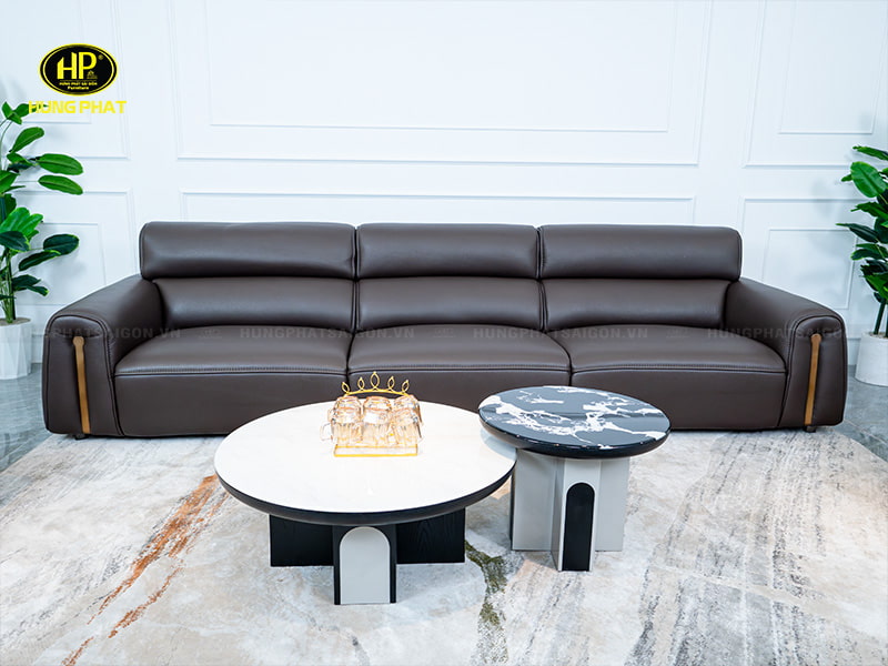 sofa băng màu đen phòng khách ls96129q