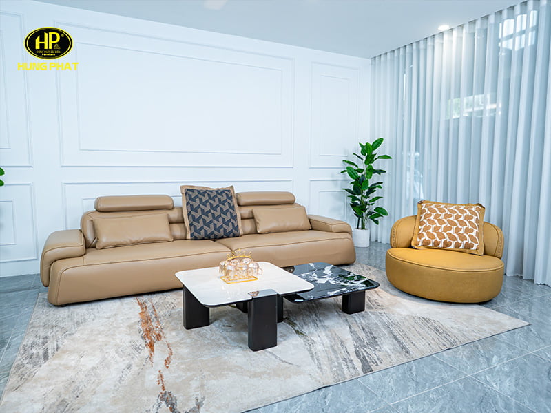 sofa da bò dày 2.0 ls96120qb