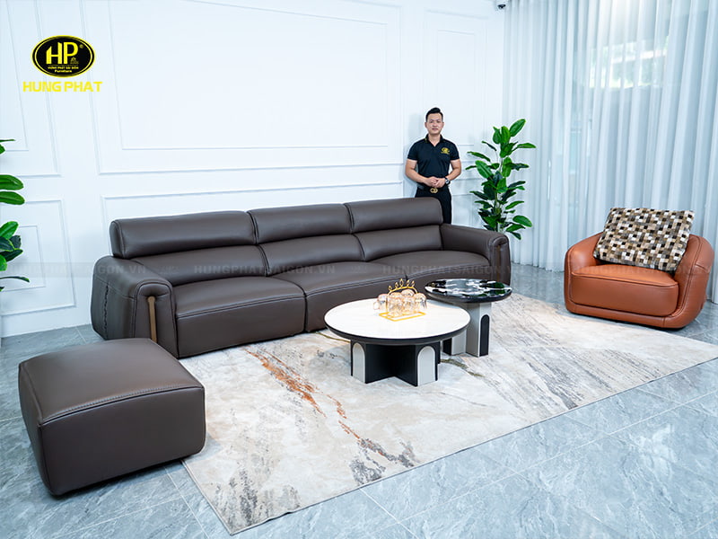 sofa ls96129q chụp tại xưởng sản xuất sofa hưng phát sài gòn