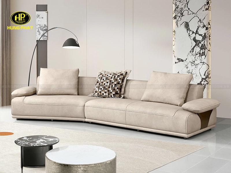 sofa phòng khách da bò thật tp-k7798