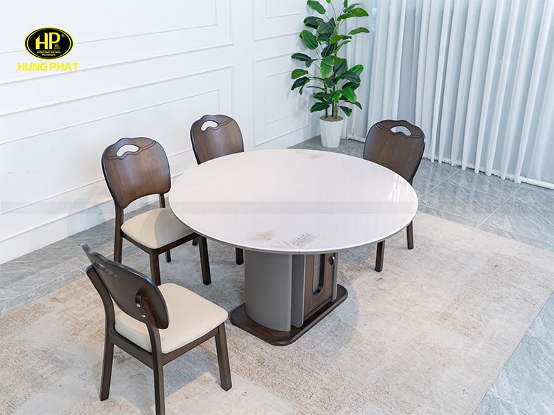 bộ bàn ăn mở rộng 6 ghế g15-1823