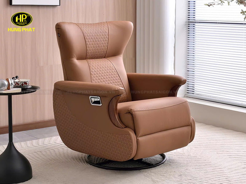 ghế ngả lưng thư giãn chân đế xoay 852