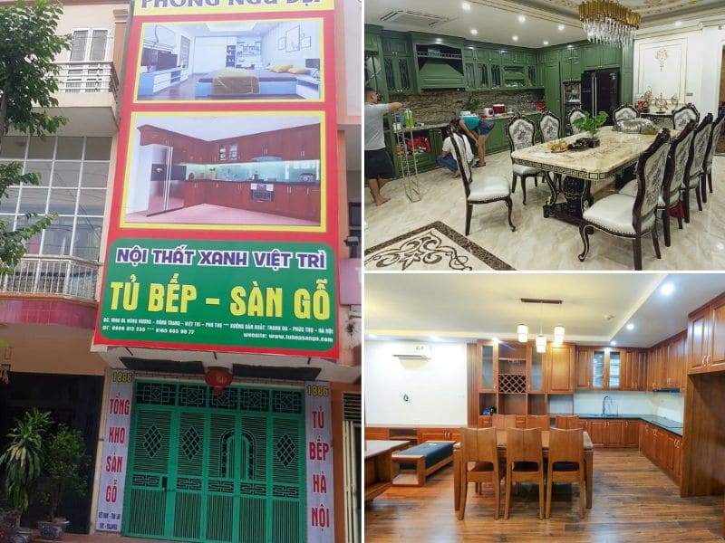 nội thất xanh việt trì