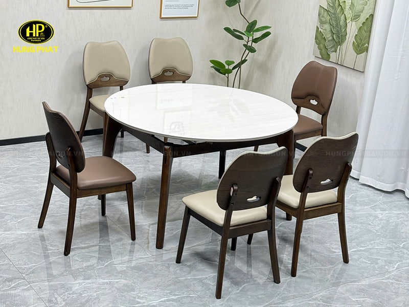 bàn ăn thông minh mở rộng lên đến 8 chỗ ngồi r513-b02