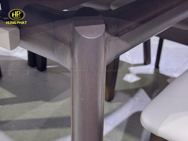 chân bàn ăn ba-s805 gỗ tự nhiên