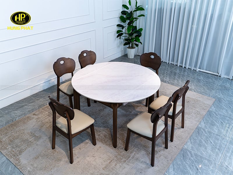 thiết kế thông minh mở rộng bàn ăn ba-s805