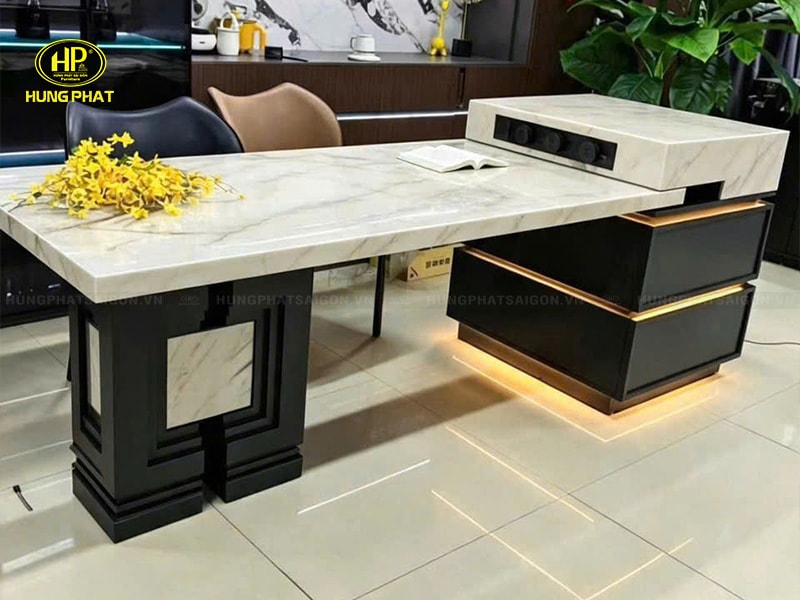 bàn ăn đảo bếp mặt đá dt-99-1