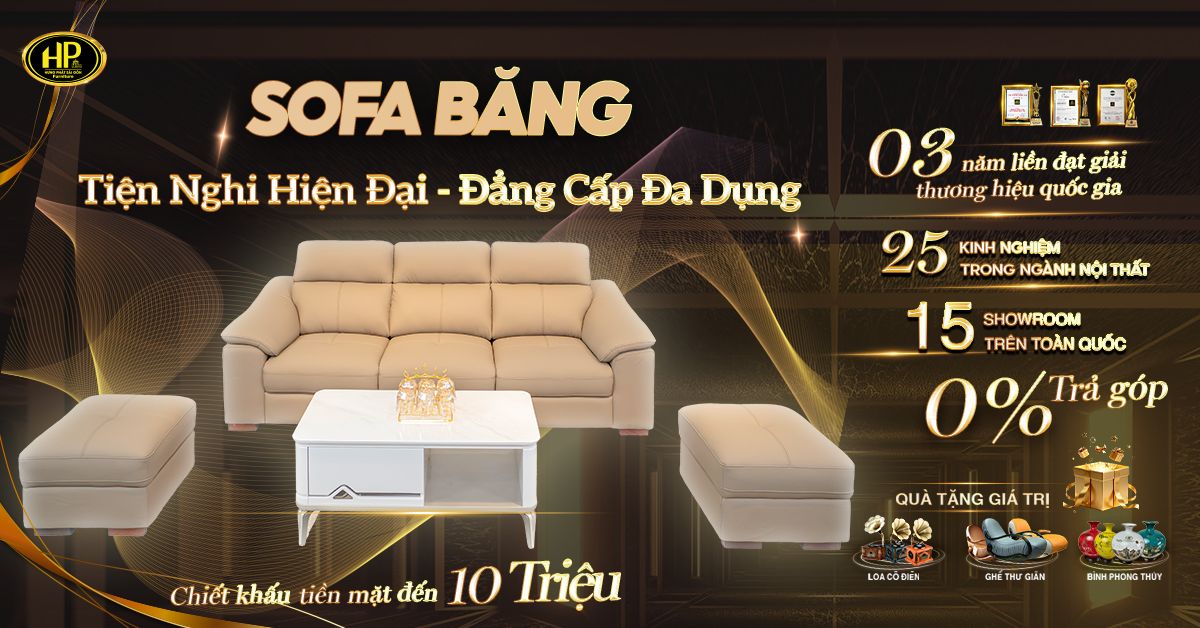 banner sofa băng