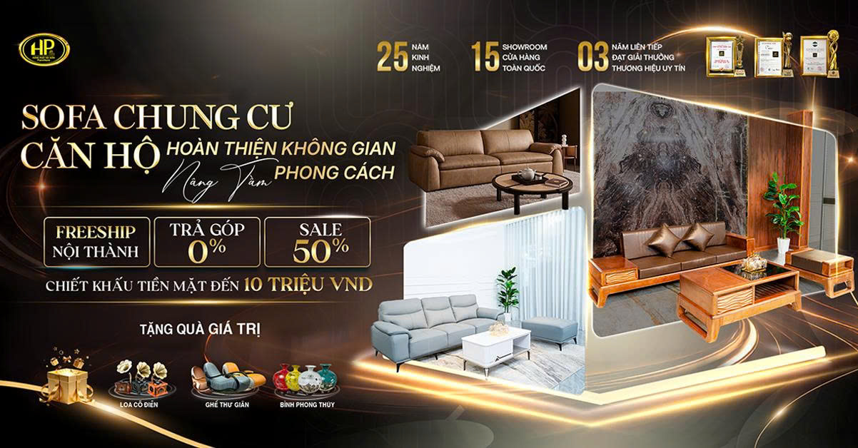 sofa căn hộ chung cư