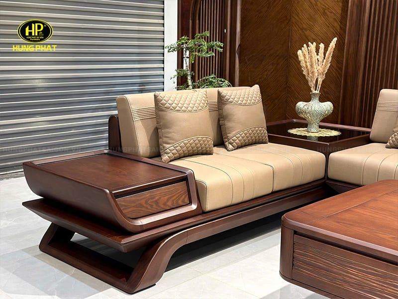 băng ghế 2 bộ salon sồi nga sl-032
