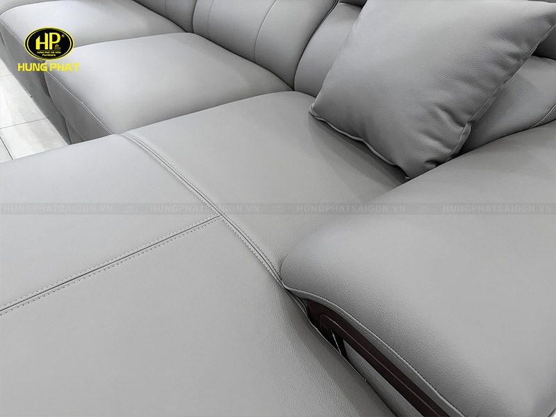 cận cảnh da sinh thái sofa hd-48