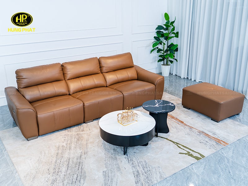 ghế sofa da bò thư giãn điều khiển điện sf-t9623