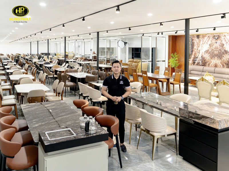 showroom bàn ăn tại nội thất hưng phát sài gòn